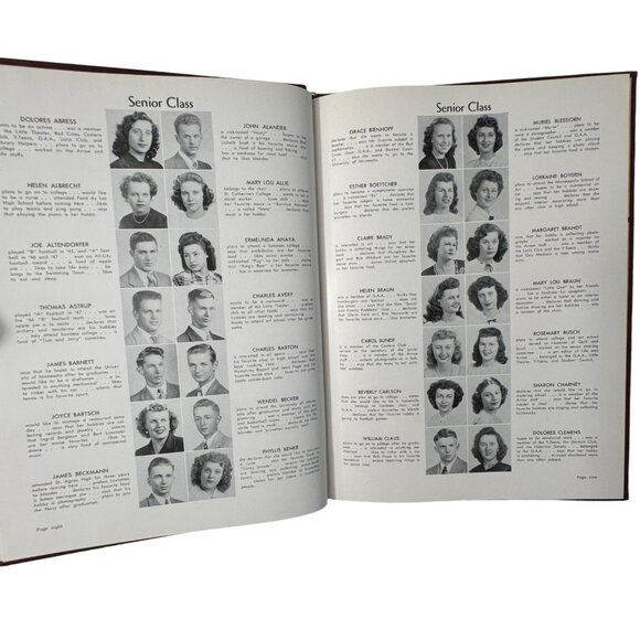 Vintage 1948 Humboldt High School Yearbook St. Paul Minnesota HC Memorabilia VTG - Picture 7 of 16